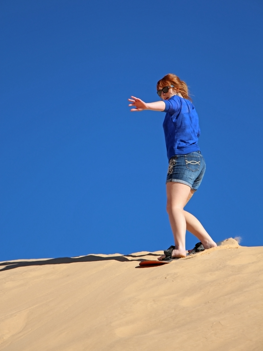 Sandboarding