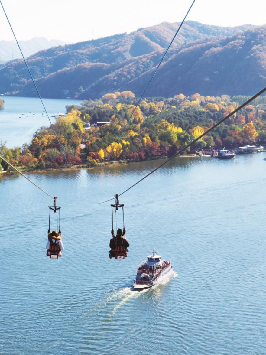 Ziplining