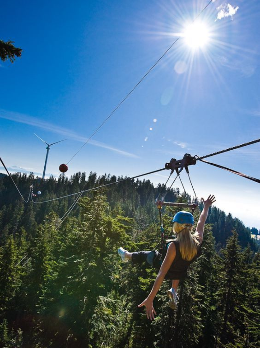 Ziplining